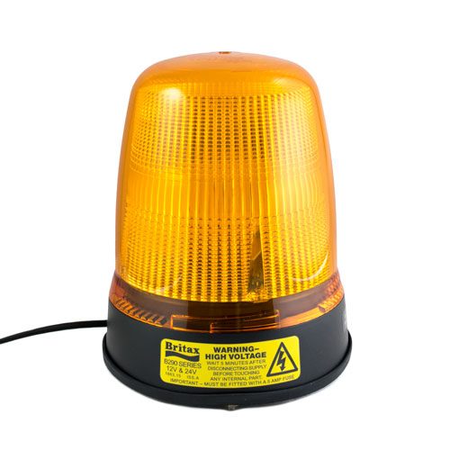 Britax 290 Series Strobe Single Flash Beacon Lamp (3 Mounting Bolts)
